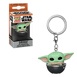 Фігурка брелок Funko Pop Зоряні війни: Мандалорець Малюк Йода Star Wars The Child 4 см FP SW K G 02