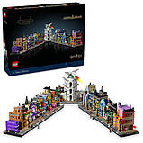 Конструктор LEGO Harry Potter Алея Діагон Колдовські магазини 2750 деталей (76444), фото 2