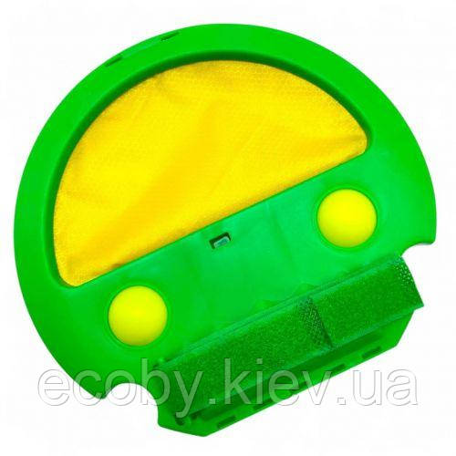 Пастка (кетчбол) з двома м'ячиками (ЗЕЛЕНИЙ), фото 1