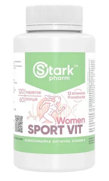 Вітаміни для жінок Stark Sport Vit Women 120 таблеток, фото 1
