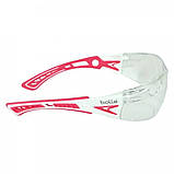 Балістичні окуляри Bolle Rush Plus Pink / White (frame) - Clear (lens), оригінал. Доставка з США/ЄС протягом 14 днів, фото 2