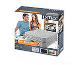 Матрац надувний INTEX 64488 191x99x51 см, сірий, фото 5