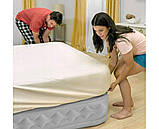 Матрац надувний INTEX 64488 191x99x51 см, сірий, фото 6