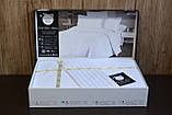 Односпальний комплект Cotton Shine Beyaz Сатин-Stripe, фото 2