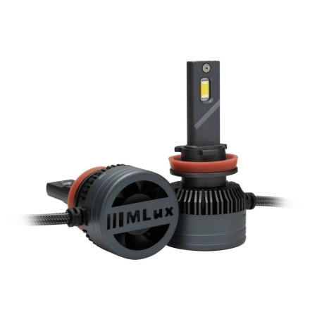 MLux Black Line H11 4300K 55Вт LED світлодіодні лампи