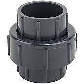 Муфта ПВХ Era UU00163 розбірна клей-клей d63 мм