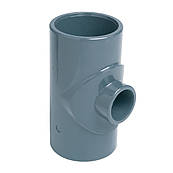 Трійник ПВХ Effast RDRTRD090E 90° редукційний, d90x40 мм