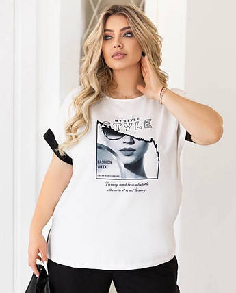 Шикарний жіночий костюм, тканина "Креп-Жатка" 50, 52, 54, 56 розмір 50, фото 3