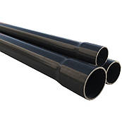 Труба ПВХ (PVC-U) напірна клейова Era PN6 d125 мм, 3 м