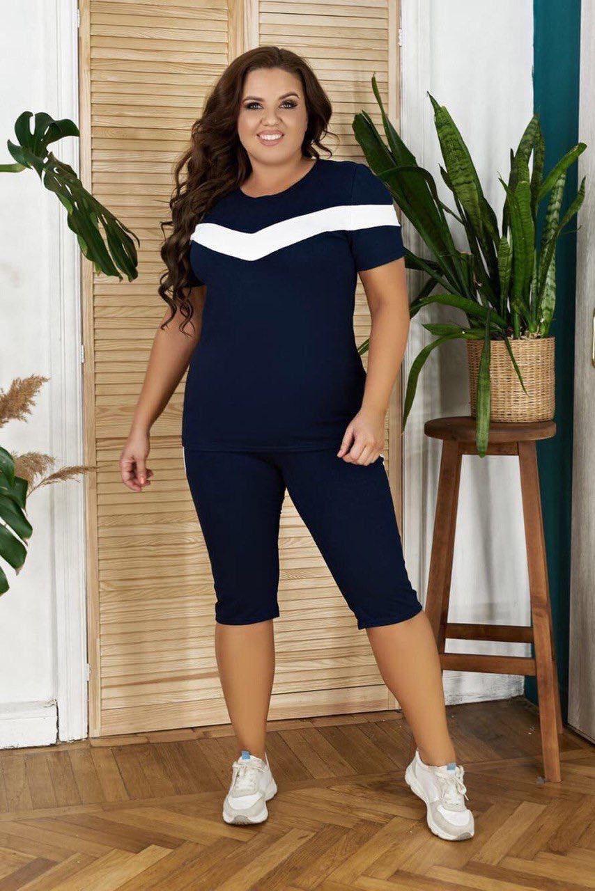 Шикарний жіночий костюм, тканина "Трикотаж" 48, 50, 52, 54, 56, 58, 60 розмір 48