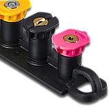 Тримач насадок Profter гумовий для мийки високого тиску (під 7 шт.), фото 10