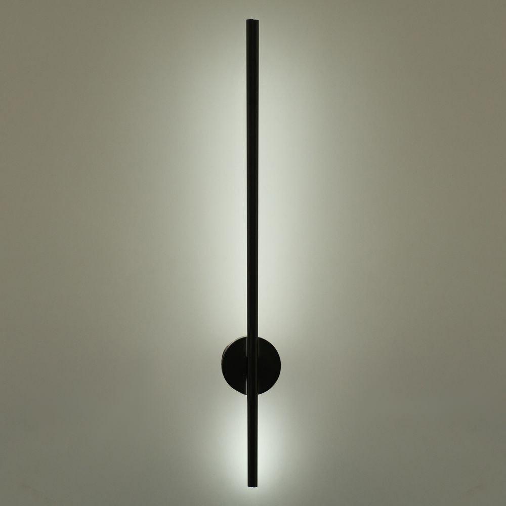 Світлодіодний світильник 80см 28Вт 3000-6000К колір чорний