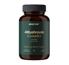 Комплекс грибів 4Mushroom Mind Shi 1000 мг 60 веган.капсул