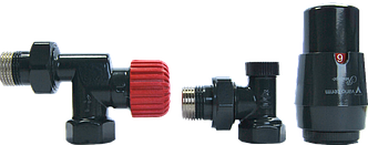 Комплект аксіальний, 1/2" чорний Vario Term