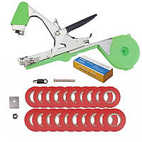 Садовий степлер для підв язки рослин набір тапенер 20 стрічки 10000 скоб для інструмент для підв'язки винограду