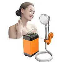 Портативний душ 3,7 В насос 4800 мАч з 3 режимами напору Outdoor shower AND XL-1402