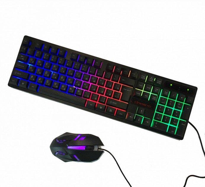 Клавіатура Keyboard HK-6300TZ з мишкою 179322, фото 1