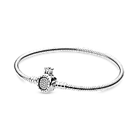 Срібний браслет Pandora із монограмою 598286CZ 17