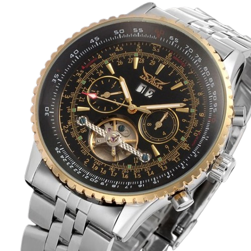 Чоловічий наручний годинник Jaragar Luxury, фото 1