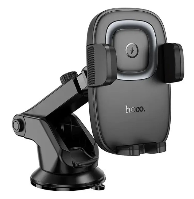 Тримач для телефону в машину з бездротовою зарядкою HOCO HW32 на 5W-15W з підтримкою MagSafe, фото 1