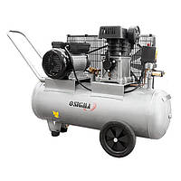 Компресор двоциліндровий ремінний SIGMA (7044121)