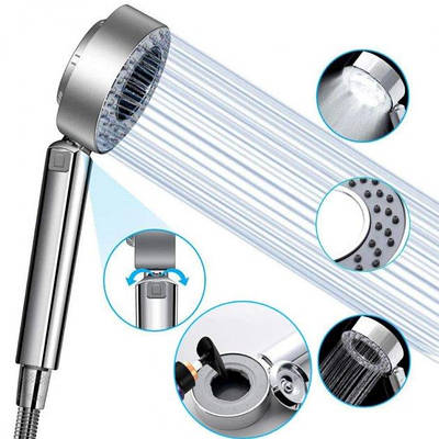 Лійка для душу двостороння Multifunctional Faucet з відсіком для шампуню 184485