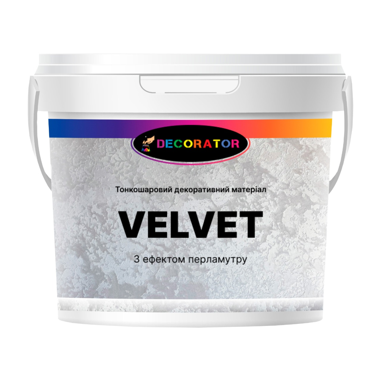 Декоративна інтер'єрна штукатурка TM DECORATOR VELVET 2.5кг