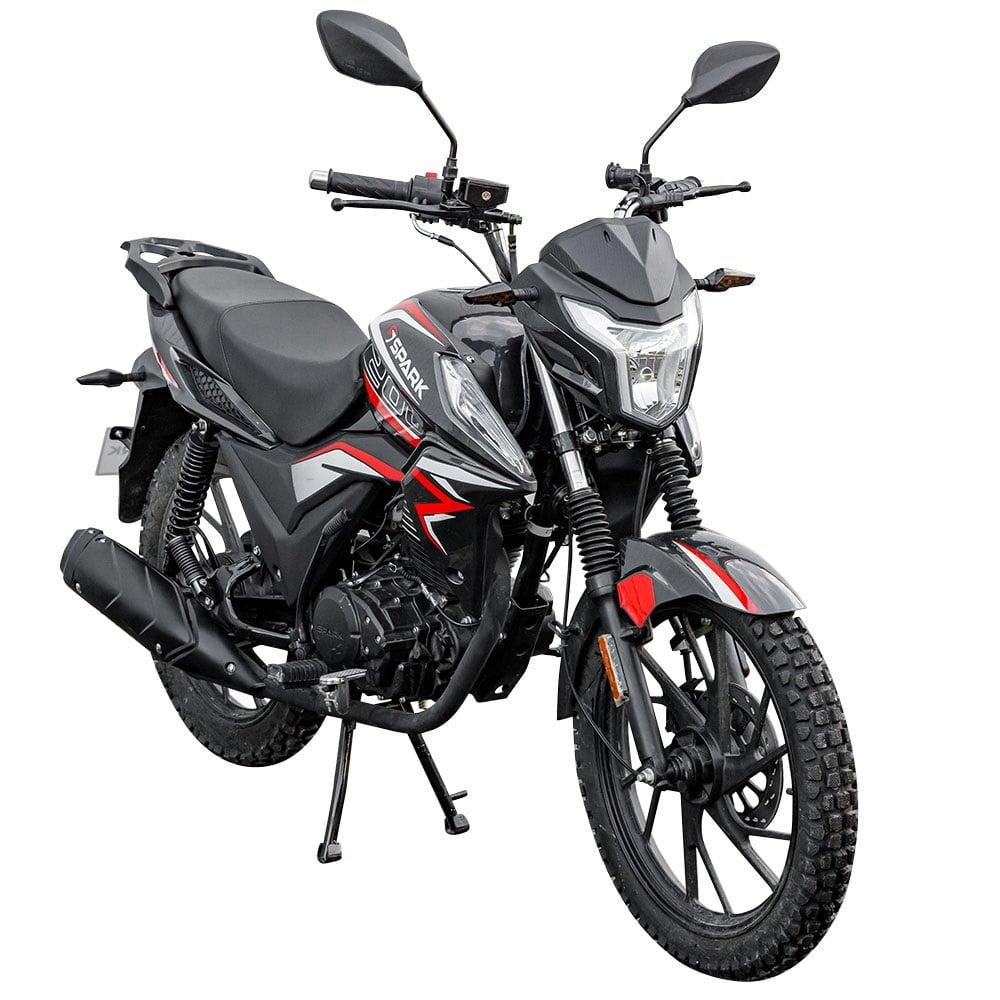 Мотоцикл Spark SP200R-17 (Заводське паковання) (Чорний), фото 1