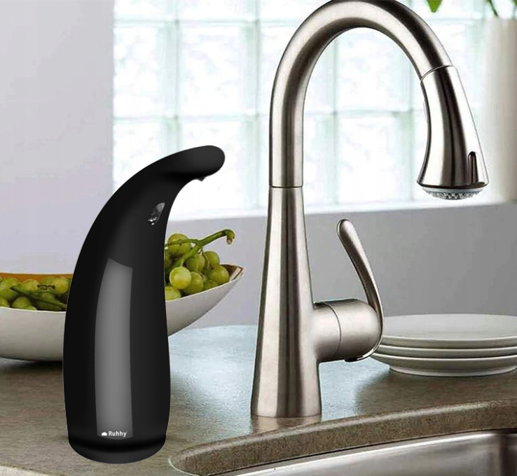 Безконтактний дозатор мила, чорний Ruhhy 22229, фото 1