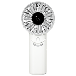 Вентилятор Nitecore NEF03 Pro LED-дисплей до 5.8 м/с (5 швидкостей) Білий