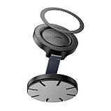 Магнітний тримач для телефону в машину HOCO H61 на панель, фото 4