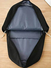 Шкільний рюкзак в наборі 4в1 MFG-5505 "Cool Guiyu.dgy" (рюкзак, сумка через плече, пенал, мішечок, клатч) чорний, фото 5