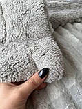 Двостороннє тепле покривало на овчині Шарпей, фото 3