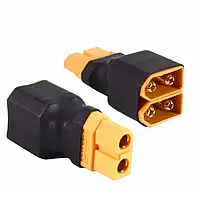 Перехідник АКБ AMASS з XT60 Мама на х2 XT60 Папа – 1 шт.