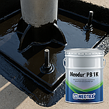 Гідроізоляція фундаментів поліуретан бітумна еластична Neotex Neodur PB 1K упаковка 23 кг, фото 2