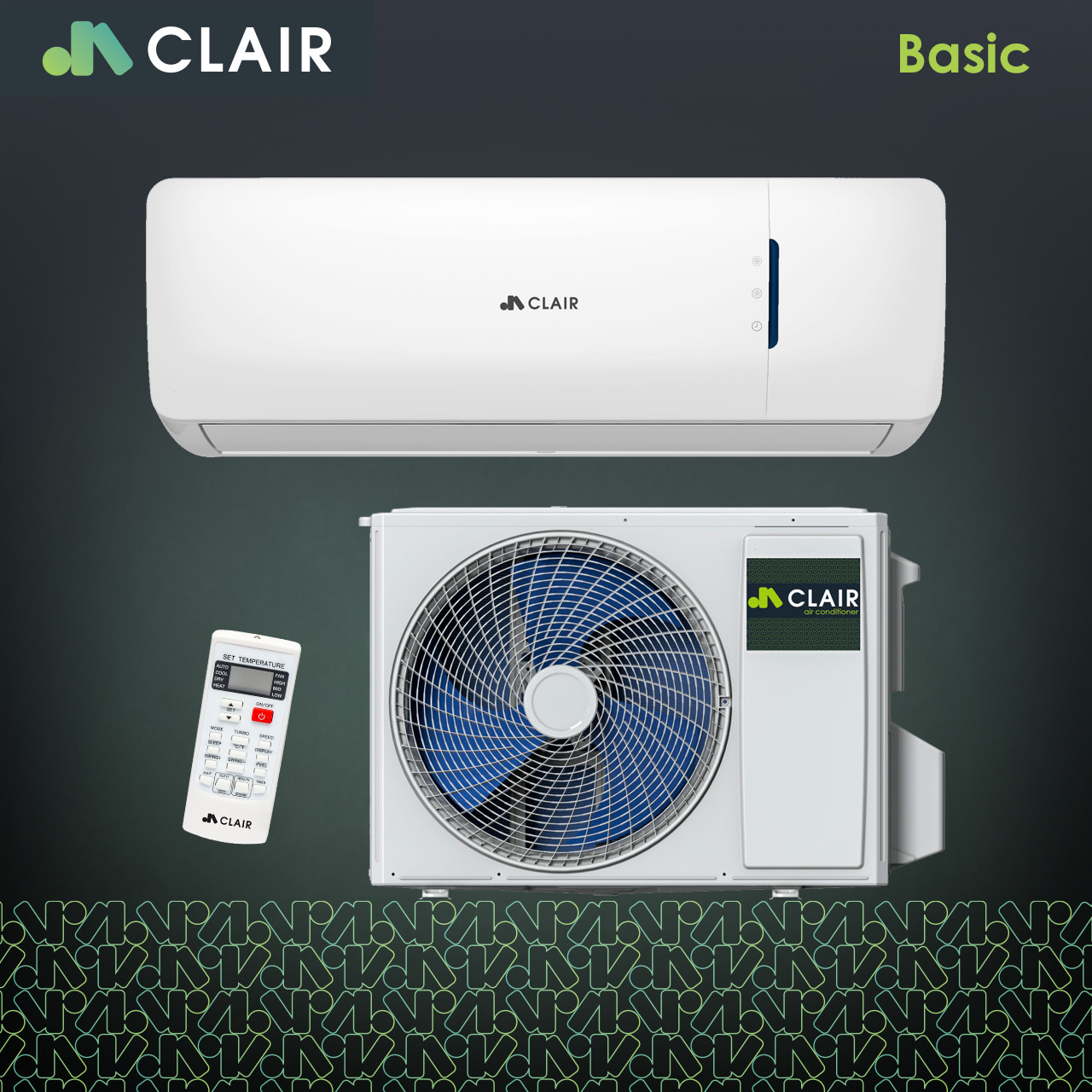 CLAIR BASIC-12A-R410-IU/OU, фото 1