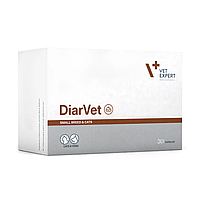 ДіарВет ВетЕксперт для собак дрібних порід і котів при хронічній або сильній діареї, 30 капс