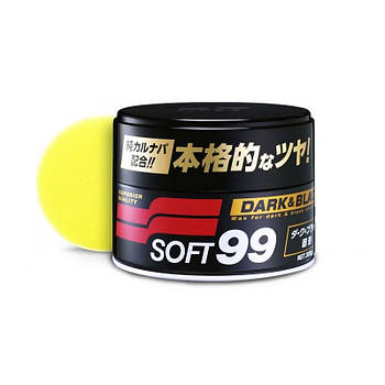 Базовий віск SOFT99 Dark & Black для темних авто 300 г
