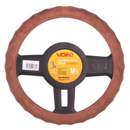 Чохол на кермо VLOD-AL2705 BR M алькантара кор./БО