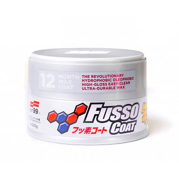Віск для світлих авто Soft99 Fusso Coat 12 Months (Light) 200 г