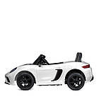 Потужний спортивний електромобіль для дітей із шкіряним сидінням Bambi M 5737AL-1(48V) Білий, фото 3