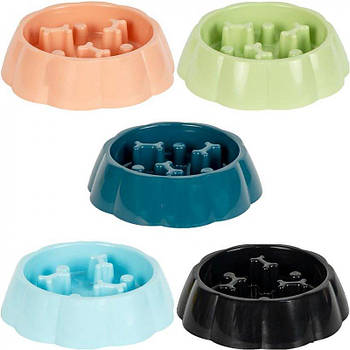 Миска для повільного поїдання рельєфна корма 720(122341) G-Rich