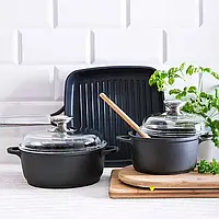 Набір каструль AMBITION Taurus 8 ел.