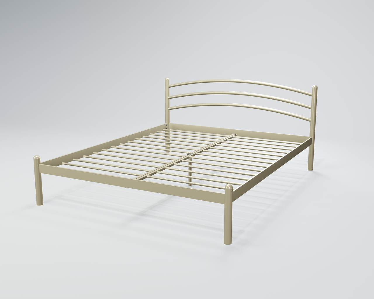 Двоспальне ліжко Маранта Тенеро 180х200 см металеве на ніжках, фото 1