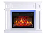 Камінокомплект ArtiFlame Linz AF23BS білий з LED підсвічуванням, обігрівом і звуком горіння вогню, фото 2