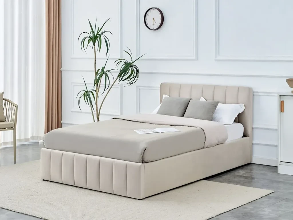 Ліжко з підіймальним механізмом LT1-FX, 120х200, бежевий, фото 1