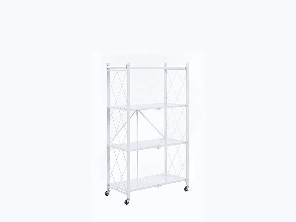 Металевий стелаж R4-FX (4P), білий, фото 1