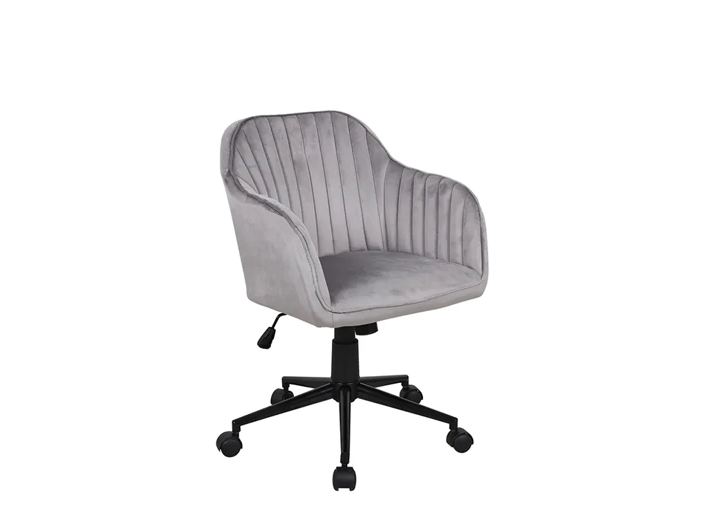 Офісне поворотне крісло FB1-FX, сірий/чорний, фото 1