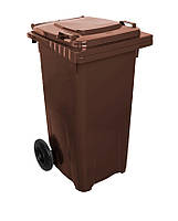 Контейнер для ТПВ "Євро" 120 л т.коричневий