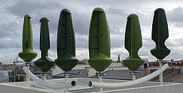 Вітрова станція гібридна Aeroleaf 300 Вт + 36 Вт — сонячна пелюстка